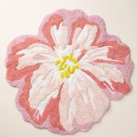 blossom-pink-hibiscus-floral-tufted-bath-mat